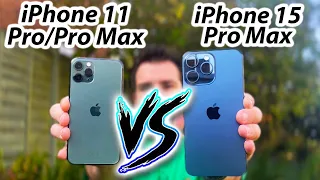 iPhone 15 Pro Max Vs iPhone 11 Pro Max - WHY YOU SHOULD UPGRADE!!