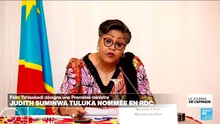 Judith Suminwa Tuluka nommée Première ministre en RDC • FRANCE 24