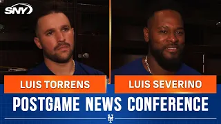 Luis Torrens on two home run game, Luis Severino says he's 'pitching to win' | SNY