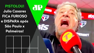 FICOU FURIOSO! "HOJE FOI UMA VERGONHA! CHEGA de o Abel..." Casares PISTOLA pós São Paulo x Palmeiras