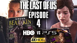 Ep. 4 The Last of Us HBO vs PS5 SCENE COMPARISON 4K HDR✅