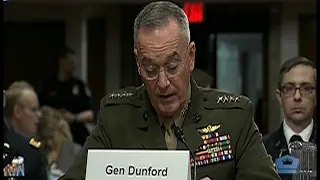 Chairman of the Joint Chiefs of Staff Opening Statement to the SASC