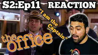 The Office REACTION Season 2 Episode 11 "Booze Cruise"