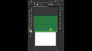 How to Make Grass in Adobe Illustrator CC: A Quick and Easy Tutorial #shorts