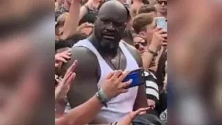 Shaquille o Neal party at tomorrowland 😂