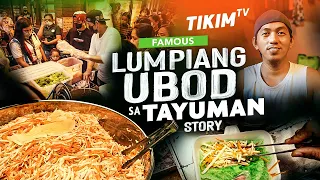 LUMPIANG UBOD in TAYUMAN | MANILA STREET FOOD | TIKIM TV