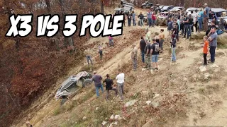 Can Am X3 Hits 3 Pole at Rush Offroad | Rock God | Powerline Climbs | Subscriber Ride Part 4 of 5