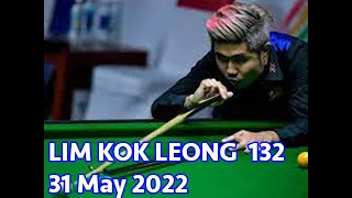 Lim Kok Leong (Malaysia) 1️⃣3️⃣2️⃣ vs Mink (practice) @ Hi-End Snooker Club