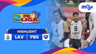 Lavani VS Bank Sumselbabel 3-0 | Highlight PLN Mobile Proliga 2024