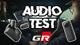 DJI Mic GR86 Cabin Driving Audio Test through Insta 360 X3