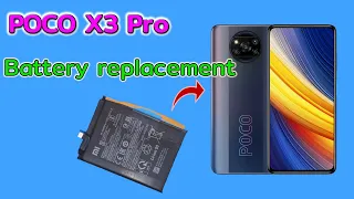 POCO X3 Pro Battery replacement เปลี่ยนแบตเตอรี่