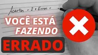 COMO CALCULAR SUA PONTUAÇÃO LÍQUIDA NA PROVA DO CEBRASPE