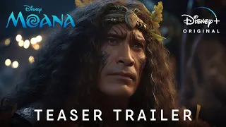 Moana Live Action - Teaser Trailer (2024) Auliʻi Cravalho, Dwayne Johnson | Disney+