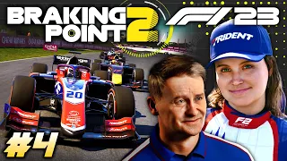 F1 23 BRAKING POINT 2 Story Part 4: NEW CHARACTER! Disaster at Japanese GP! Chapter 4 & 5