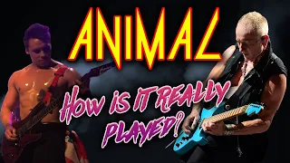 DEFINITIVE DEF LEPPARD: ANIMAL - How is it really played?