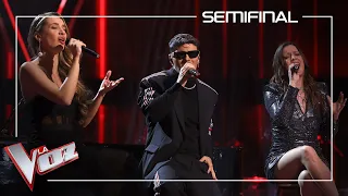 Abraham Mateo, Larisa and Dária - "Quiero decirte" and "Maniaca" | Semifinal | The Voice Spain 2023