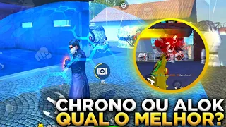 IMPRESSIONANTE!! TESTEI O PERSONAGEM CHRONO (CRISTIANO RONALDO) EM X1 NO FREE FIRE