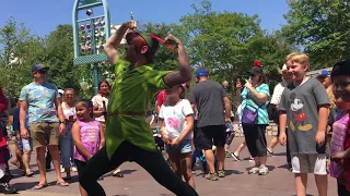 Evil Queen interrupts Peter Pan's STORYTIME! // Disneyland