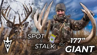 177" Giant Buck At 10 Yards On The Ground, One In A Million Deer Hunting Story #hunting #deerhunting