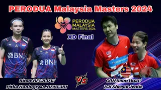 [Final] Rinov RIVALDY_Pitha Haningtyas MENTARI (INA) vs GOH/LAI (MAS)| Malaysia Masters 2024