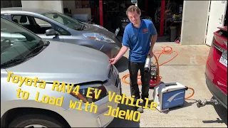 Toyota RAV4 EV: Vehicle to Load with JdeMO