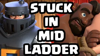 Mid ladder is so tough??!! | Playing Mid ladder with UNDERLEVEL 2.6 hog cycle deck