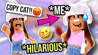 🤣😎COPYING Peoples OUTFITS in ROBLOX! (TROLLING)