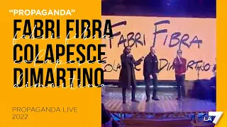 Fabri Fibra, Colapesce, Dimartino - Propaganda Live