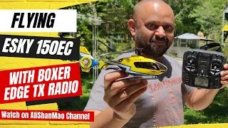 ESKY 150EC Micro Eurocopter RC Helicopter Flying | Radiomaster Boxer M2 EdgeTX for Helicopters