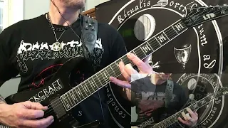 SAMAEL - With the Gleams of the Torches guitar cover