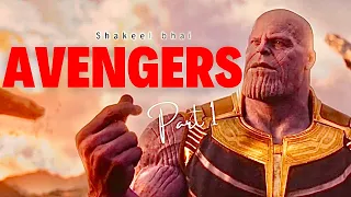 One with Avengers, Thanos, Dr Strange, Shakeel Bhai