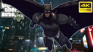 GTA 5 - The Ultimate Batman Mod | JulioNIB's NEW "eWIP3" Mod Showcase! (4K Ultra HD Gameplay)