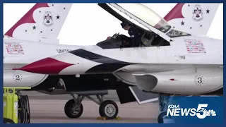 Thunderbirds arrive ahead of USAFA Graduation