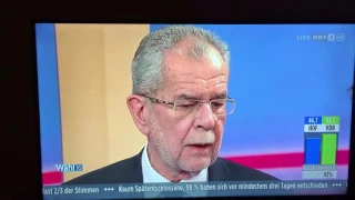Wahl 04.12.2016 Österreich Van der Bellen
