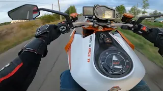 KTM 1290 Superduke R Wheelie practice