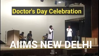 Doctor's Day Celebration in Aiims delhi JLN Auditorium #aiimsdelhi