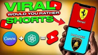 Make Viral " Would You Rather " Shorts | 100% Free Shorts And Reels Ai Tutorial