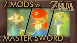 7 Famous Characters Get the Master Sword - Zelda Breath of the Wild