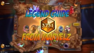 Hearthstone Legend guide from Marvelz ( Гайд о том, как взять легенду в Хартстоун).