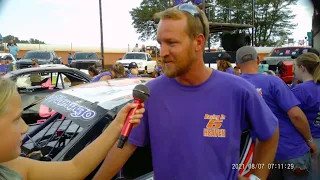 Interview with Wayne Taylor at Laurens County Speedway 2021