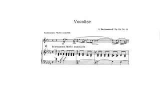 Sergej Rachmaninov: Vocalise (Tine Thing Helseth, trumpet)
