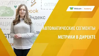 Автоматические сегменты Метрики для ретаргетинга. Яндекс Директ