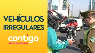 LICENCIA DE OTRA PERSONA: Fiscalización de vehículos irregulares en Las Condes -Contigo en La Mañana
