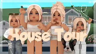 Official HOUSE TOUR*TOUR PLUS LAYOUT, WORTH 1M!* Bloxburg roleplay *WITH VOICES*