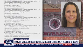 Teacher accused of sexually abusing a 14-year-old