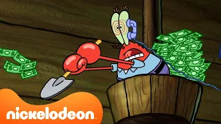 Spongebob | Tuan Krab Dihipnotis + Lebih Banyak Episode BARU! | Nickelodeon Bahasa