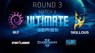 2018 Ultimate Series Season 1 — Round 3 Match 6: Bly (Z) vs SKillous (P)