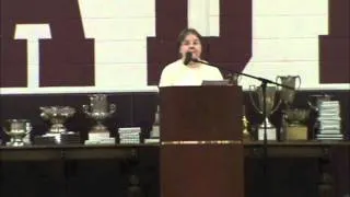Mrs. Corrigan's Cum Laude Address