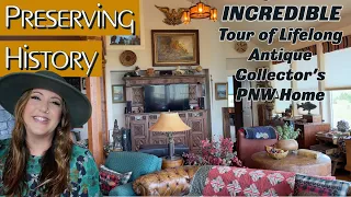THE MOST IMPRESSIVE COLLECTION I'VE EVER SEEN! Welcome To Antique Collectors Bill & Diane's PNW Home