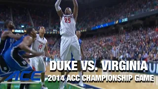 Duke vs. Virginia Championship Game | ACC Men's Basketball Classic (2014)